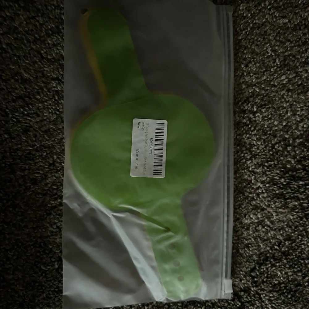 Yellow Silicone Scrubber Mat